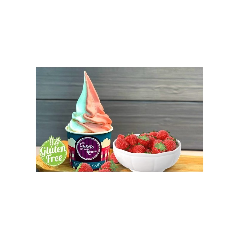 بستنی آلپینا توت فرنگی